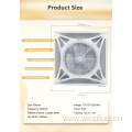 Shami 60X60 14inch Plastic Box Ceiling Mounted Fan